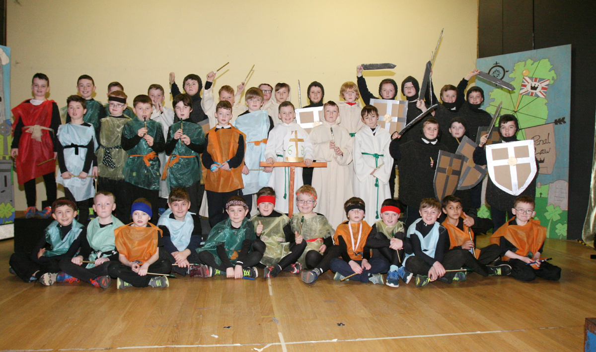 3rd 4th class on stage